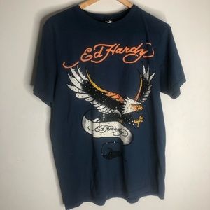Ed Hardy Bald Eagle Shirt